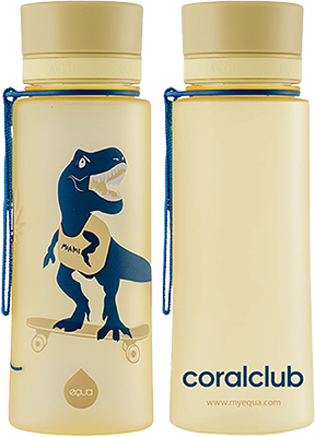 EQUA műanyag kulacs "Dino"