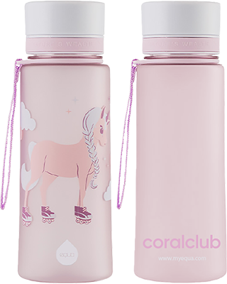 EQUA műanyag kulacs  "Unicorn"